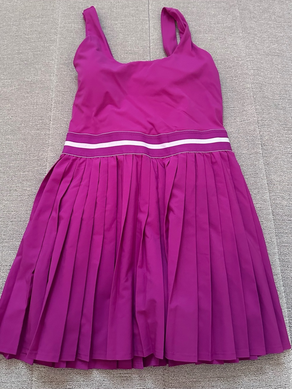 All In Motion - Women's Tennis Active Athletic Dress pink/magenta sz M EUC